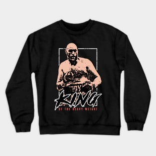 fury ngannou king Crewneck Sweatshirt